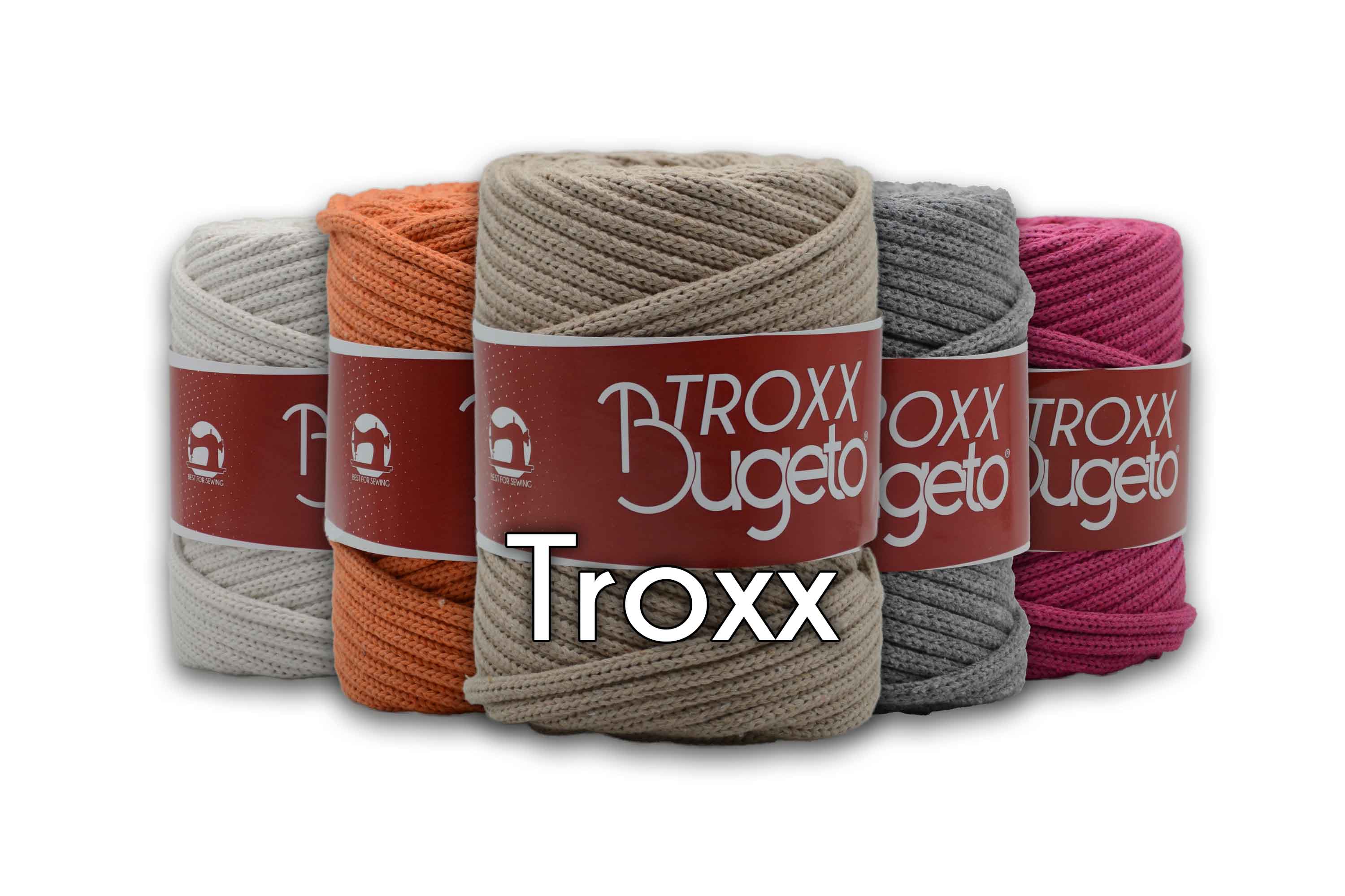 troxx yarn for sewing machine cotton filled 9mm cotton inside soft sewing yarn bugeto yarn
