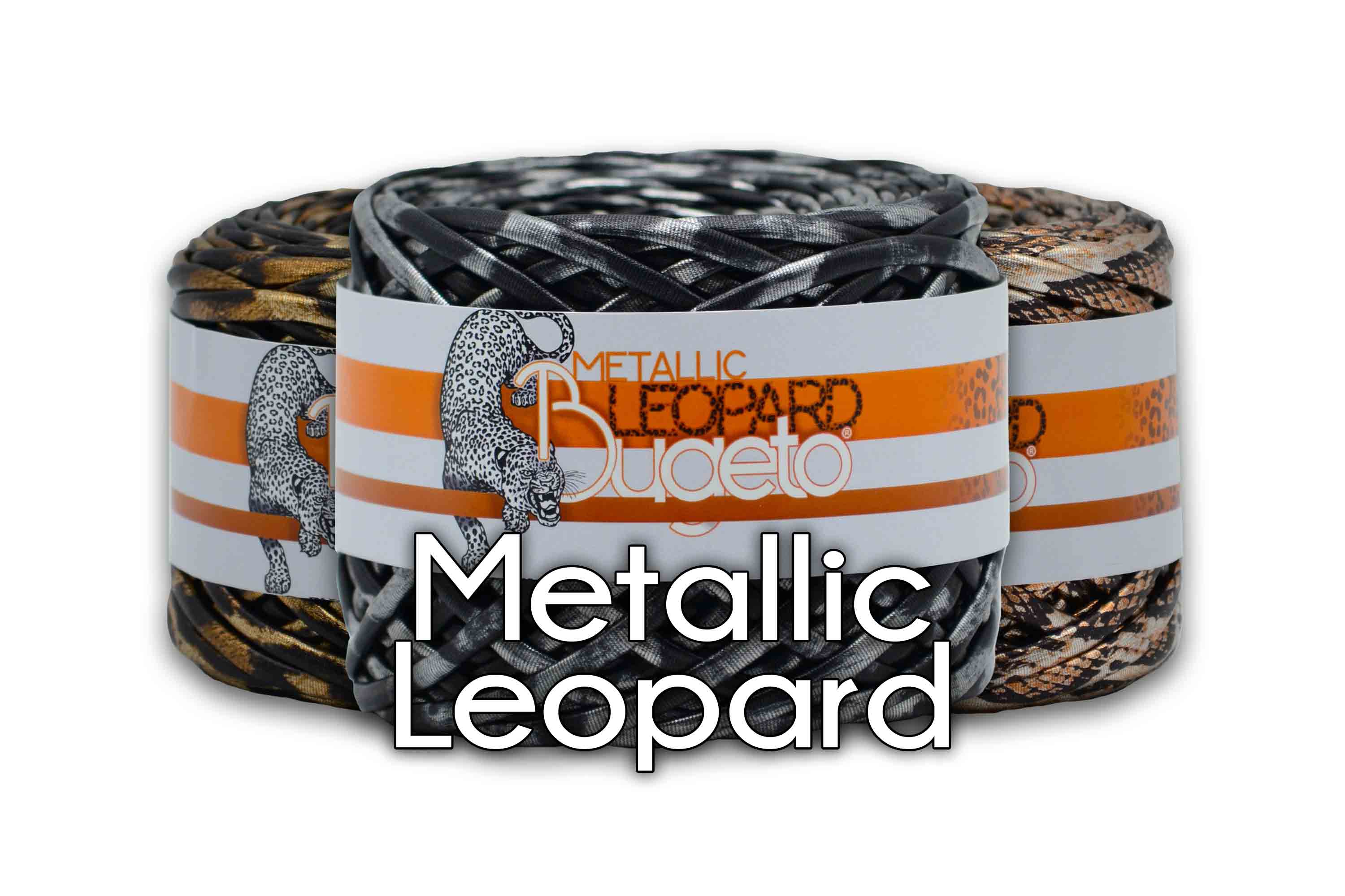 metallic leopard yarns bugeto yarn