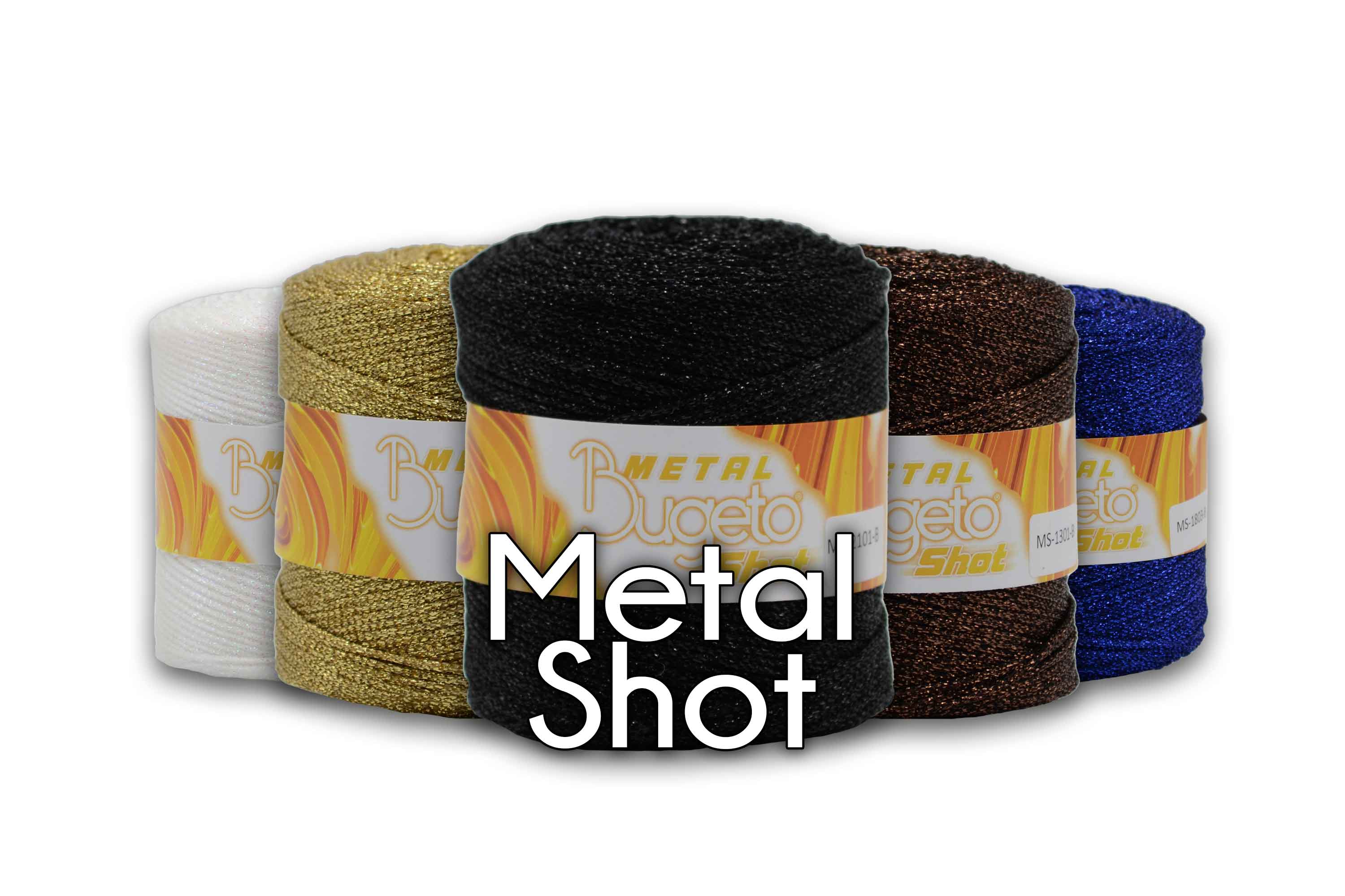 metallic yarn metal shot cotton metal mixed yarns bugeto yarn