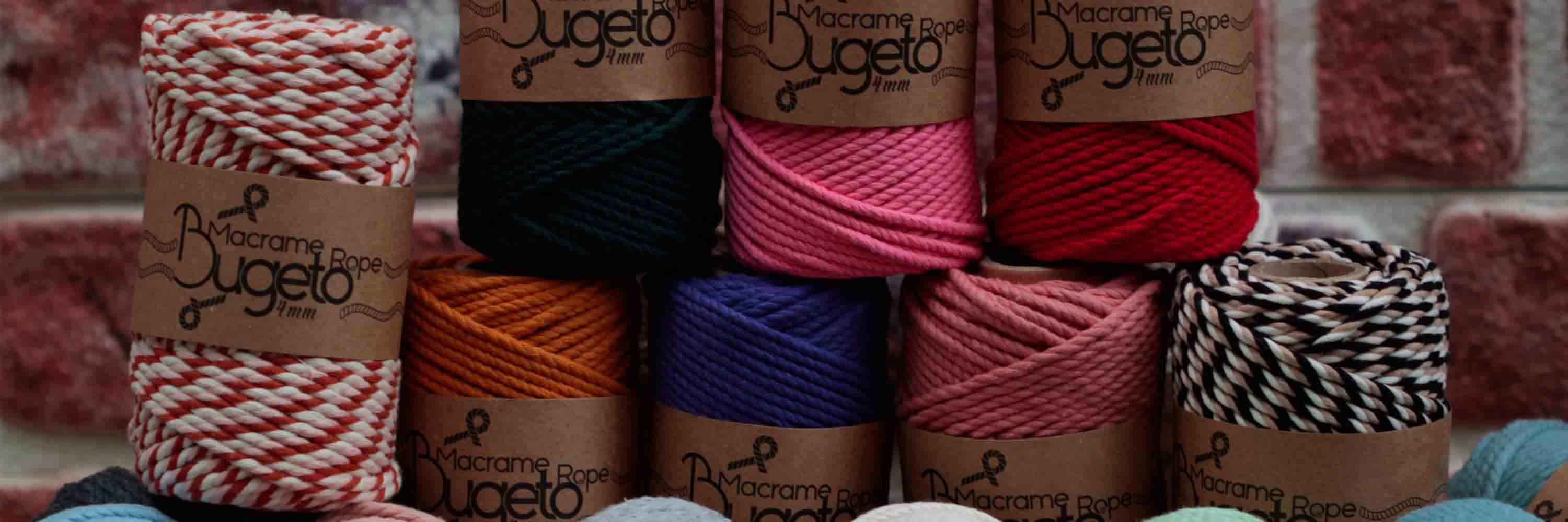 rope twist yarns cotton yarn recycled cotton bugeto yarn