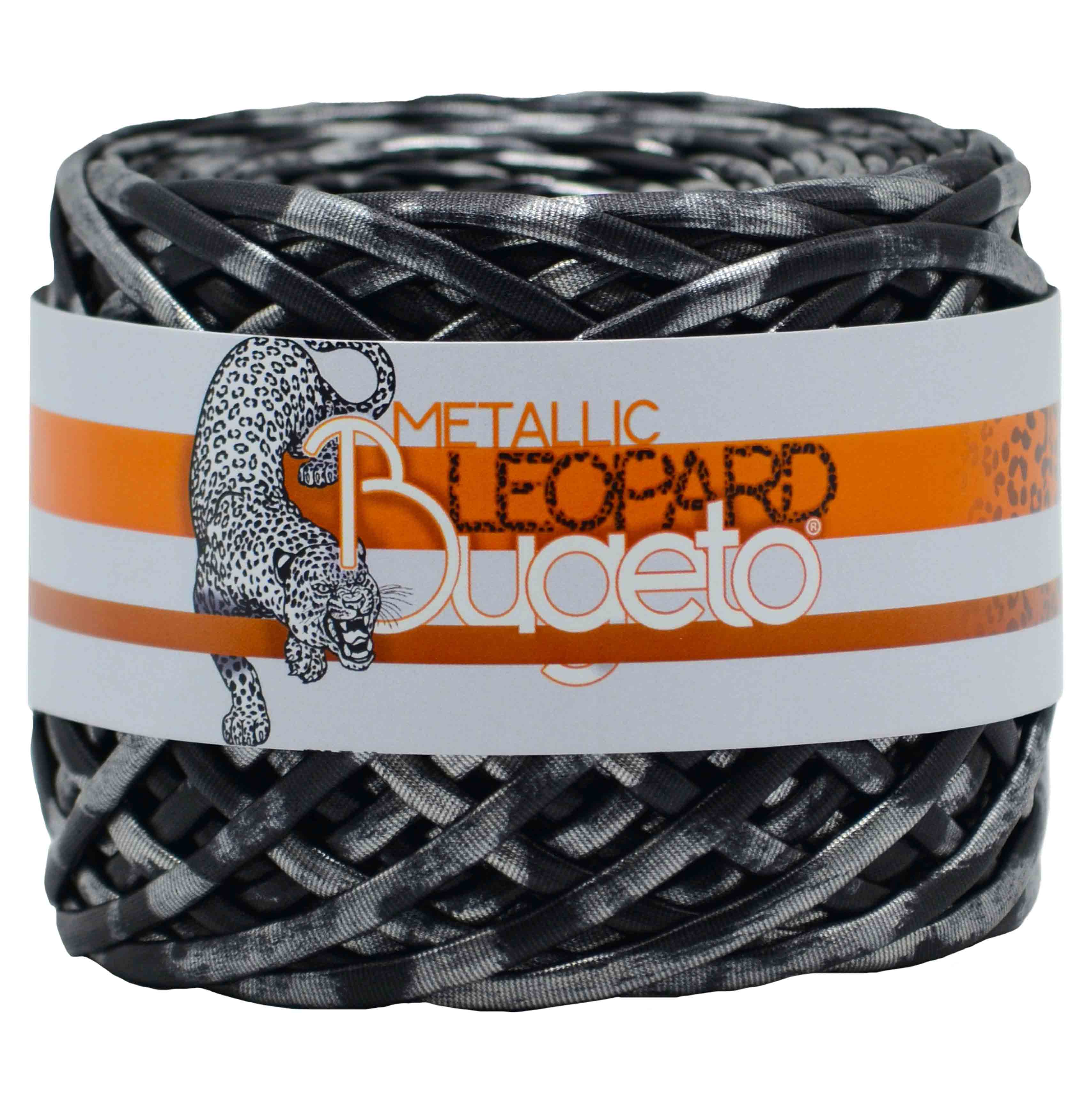 metallic leopard yarns bugeto yarn